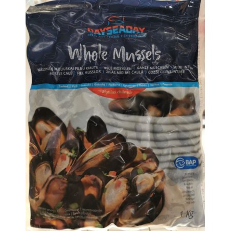 Muscheln black 40/60